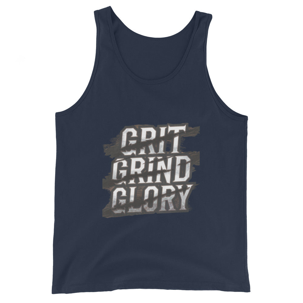 Grit, Grind, Glory Men's Tank