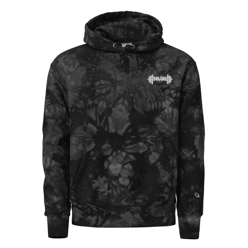 Embroidered Unisex Champion tie-dye hoodie