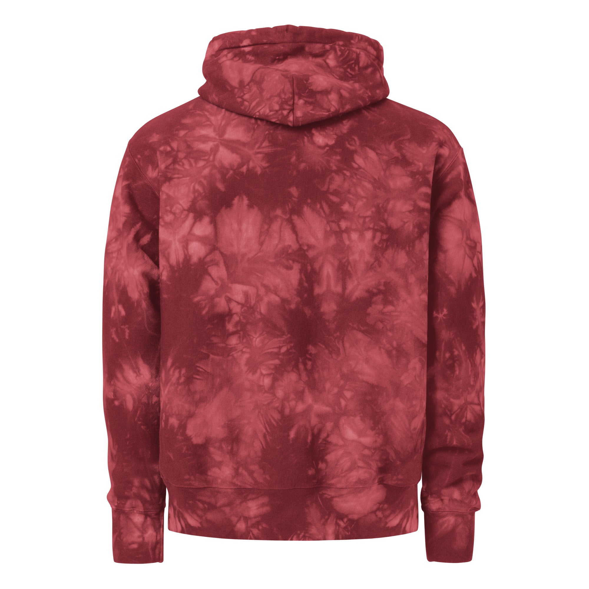 Embroidered Unisex Champion tie-dye hoodie