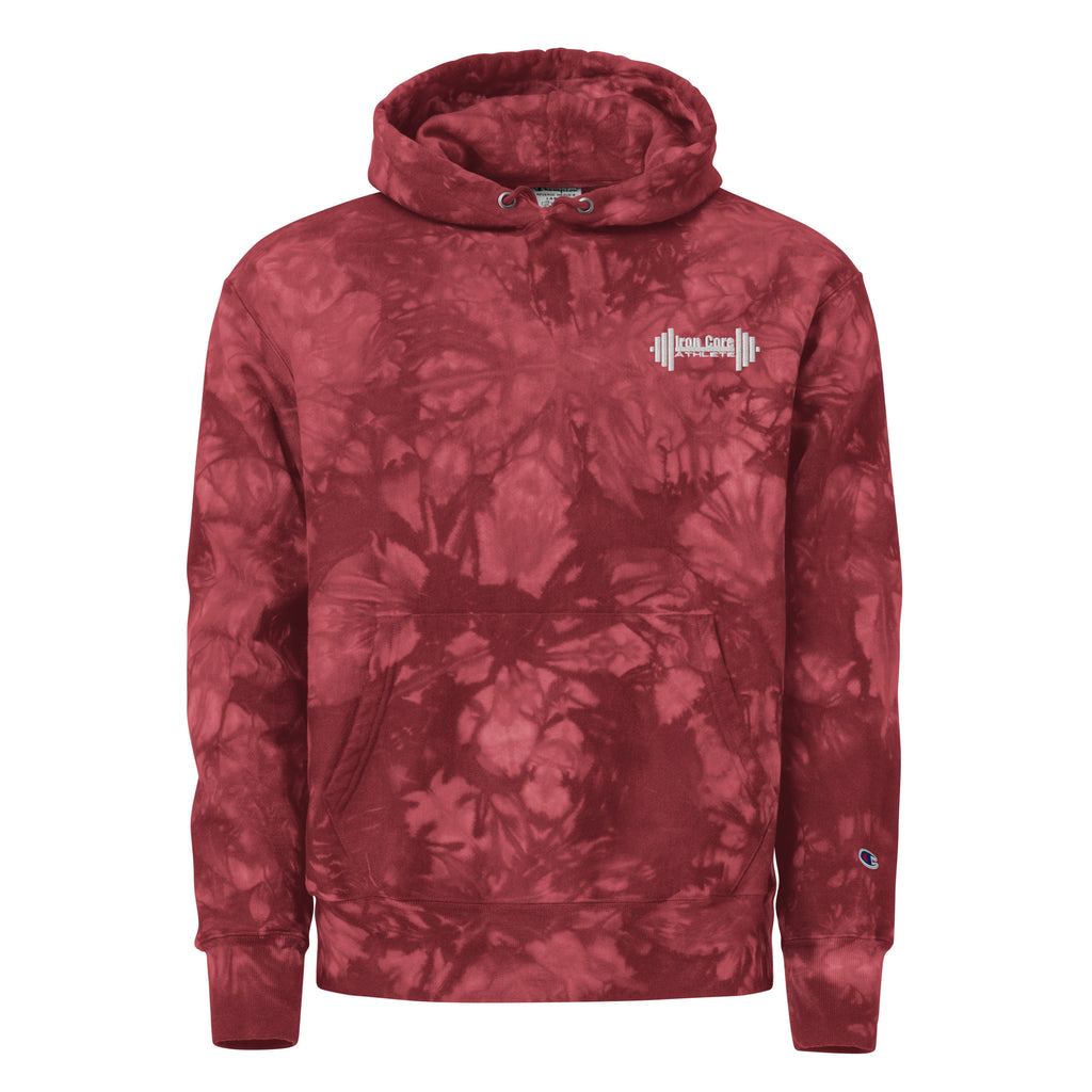 Embroidered Unisex Champion tie-dye hoodie