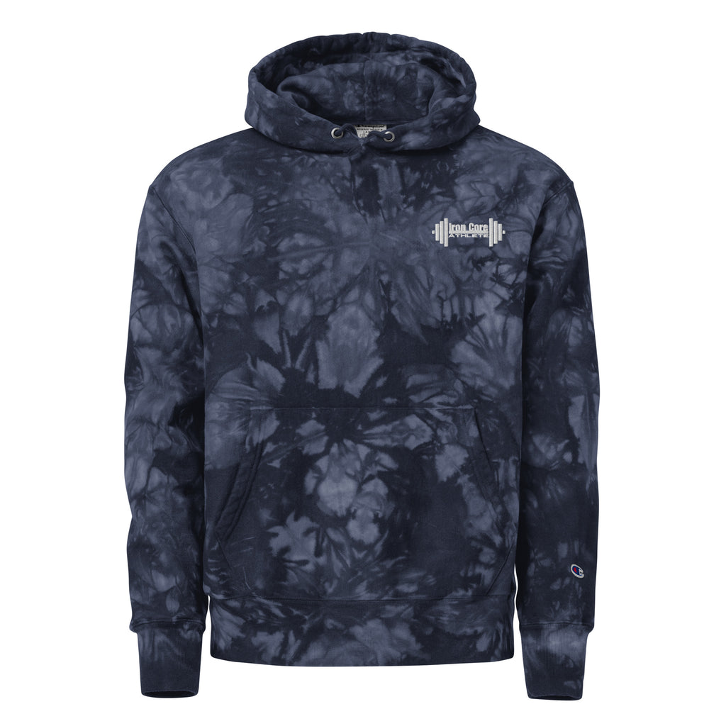 Embroidered Unisex Champion tie-dye hoodie