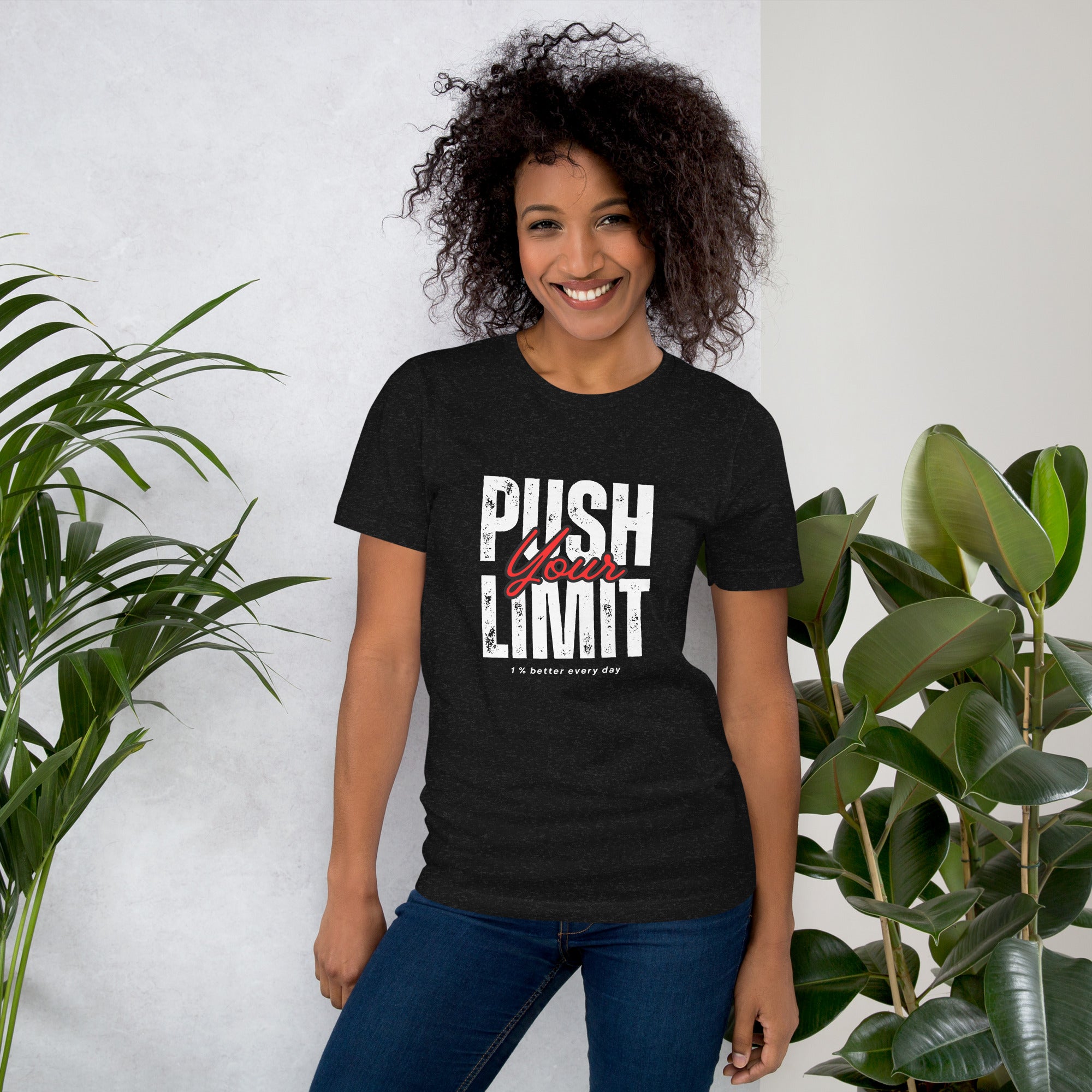 Push your limit Unisex t-shirt