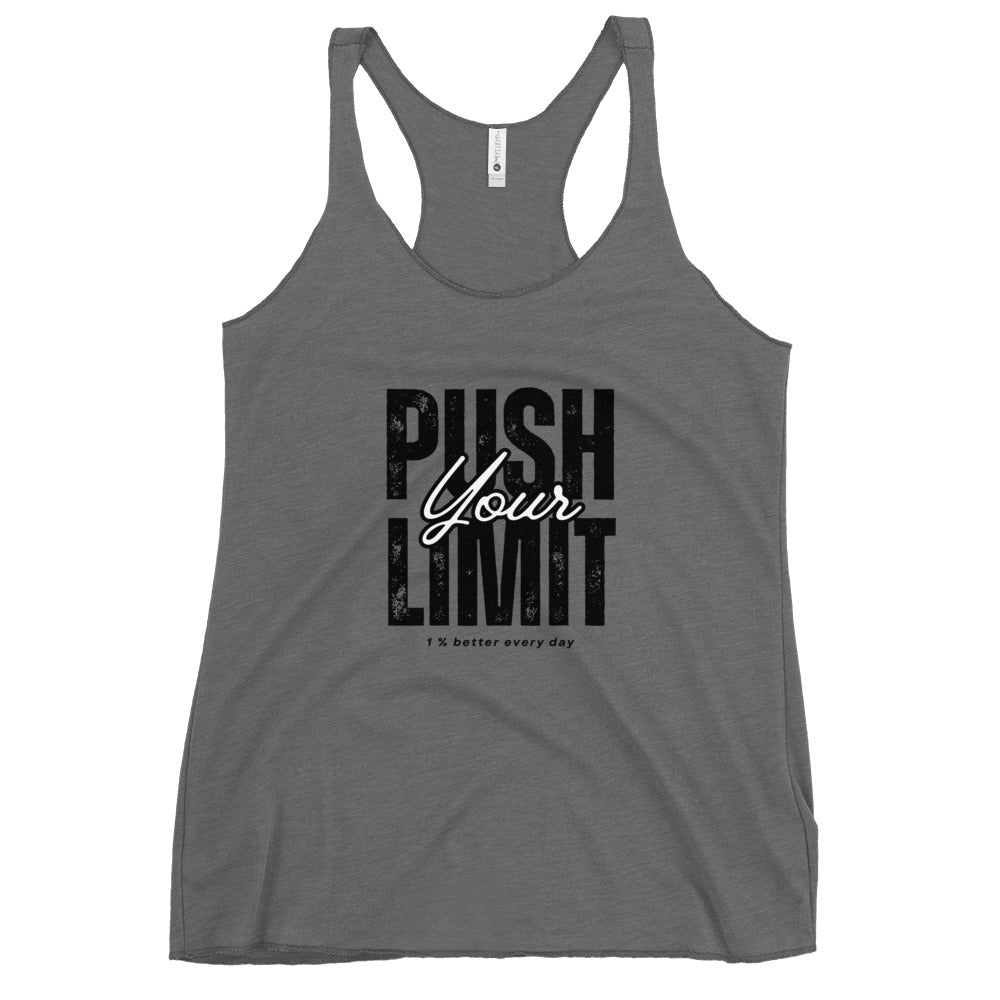 Push your limit Women's Racerback Tank