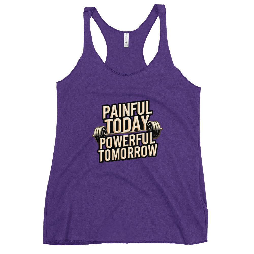 Painful Powerful Women's Racerback Tank