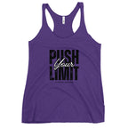 Push your limit Women's Racerback Tank
