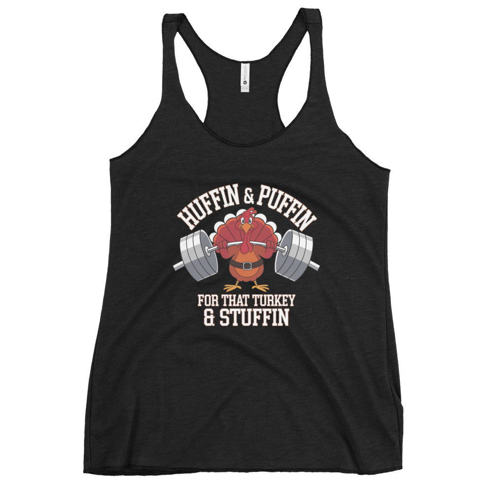 Huffin & Puffin Women's Racerback Tank