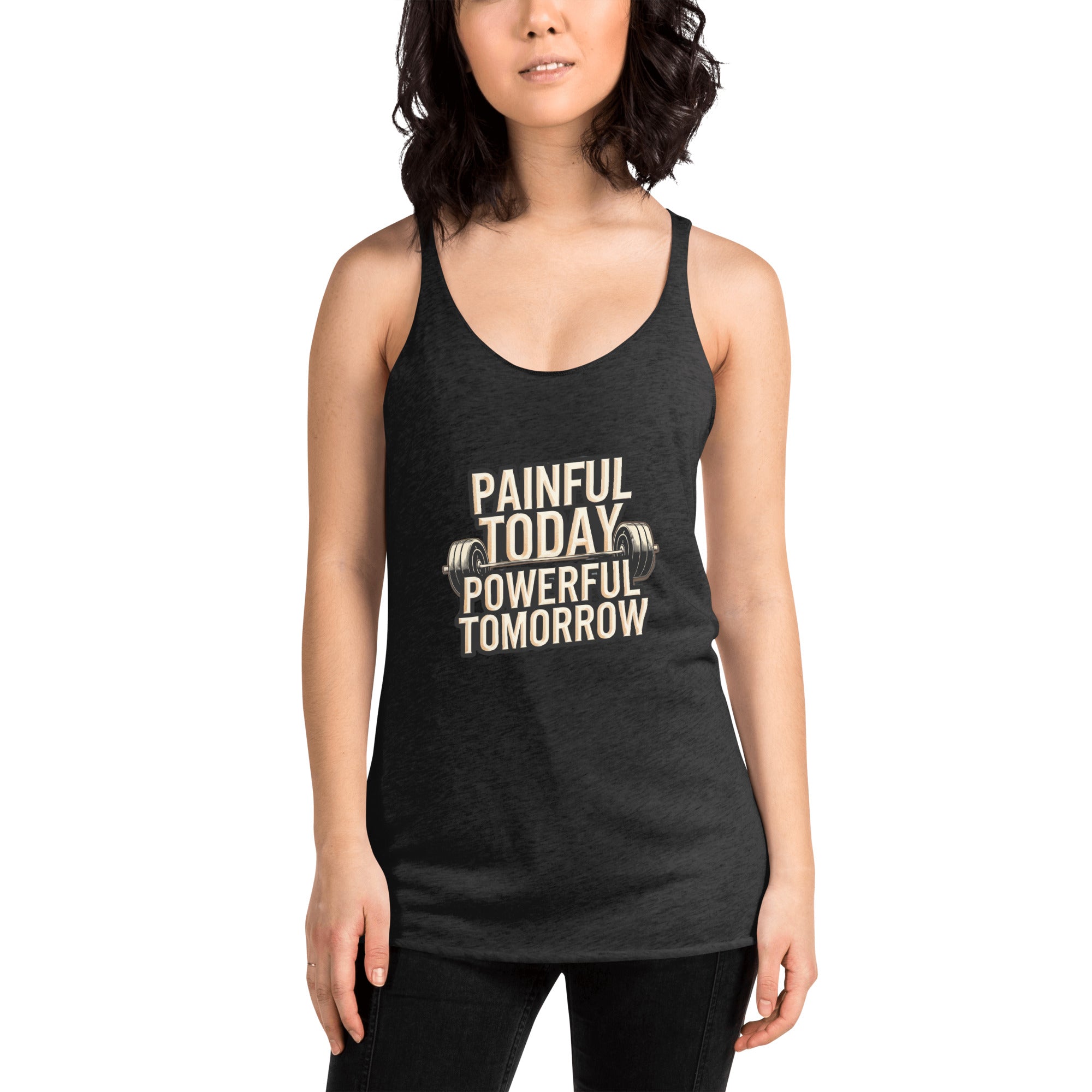 Painful Powerful Women's Racerback Tank