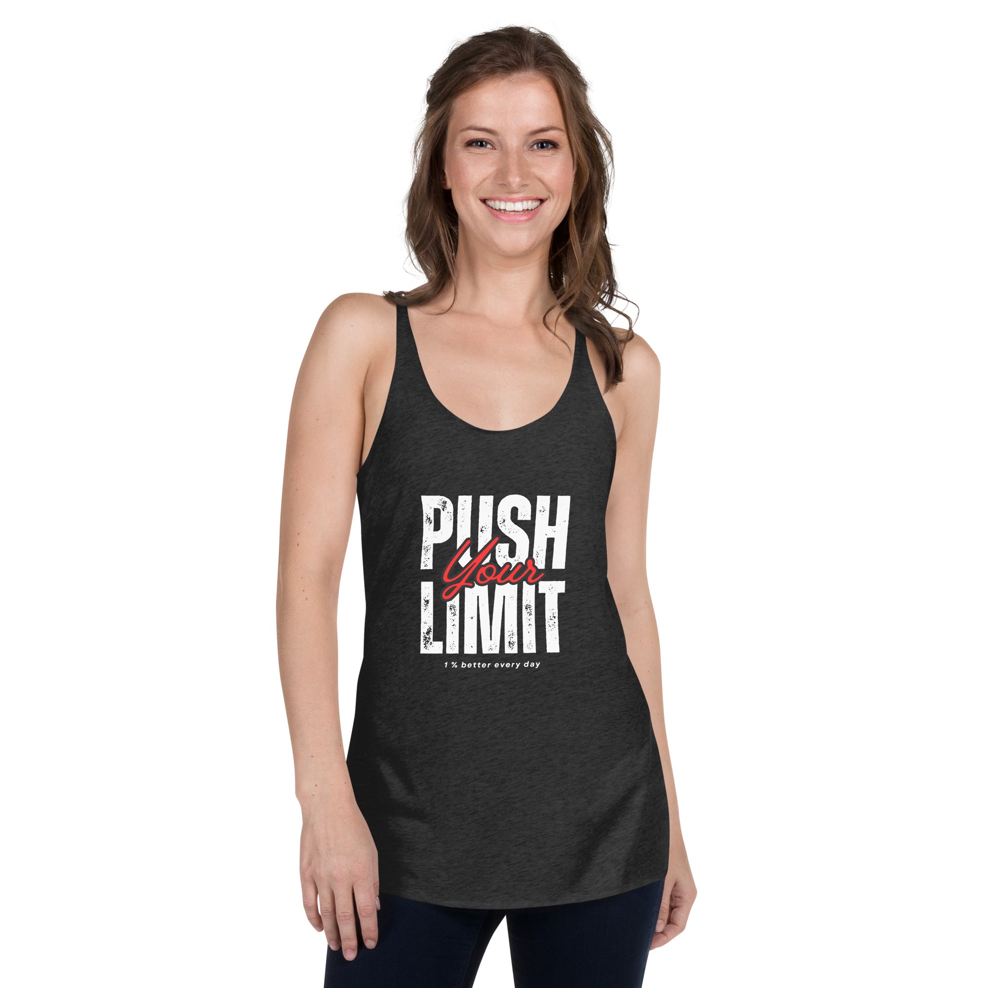 Push your limit Women's Racerback Tank