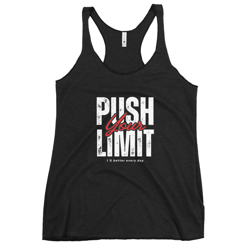 Push your limit Women's Racerback Tank