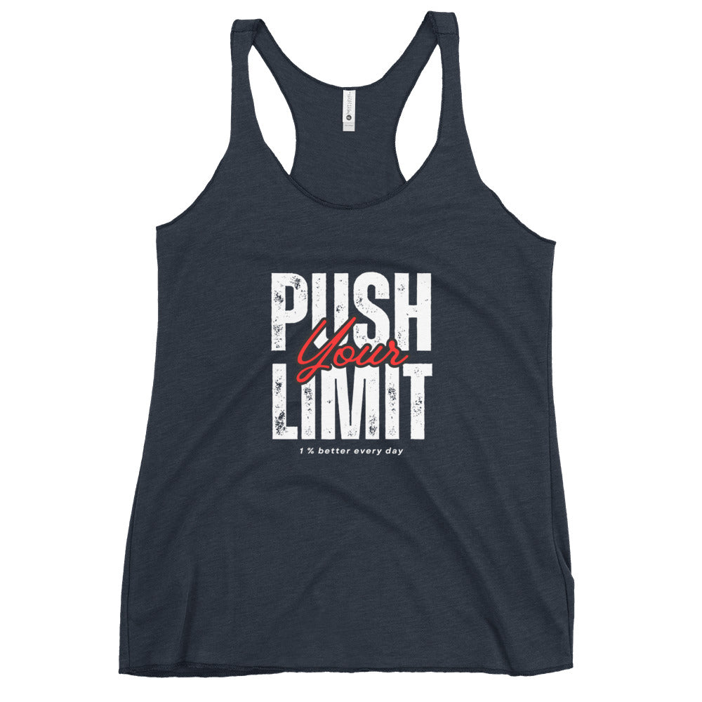Push your limit Women's Racerback Tank