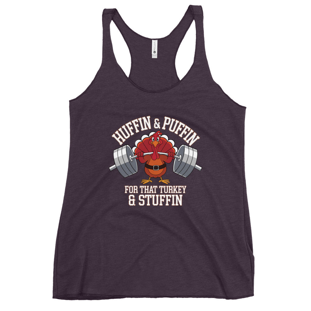 Huffin & Puffin Women's Racerback Tank