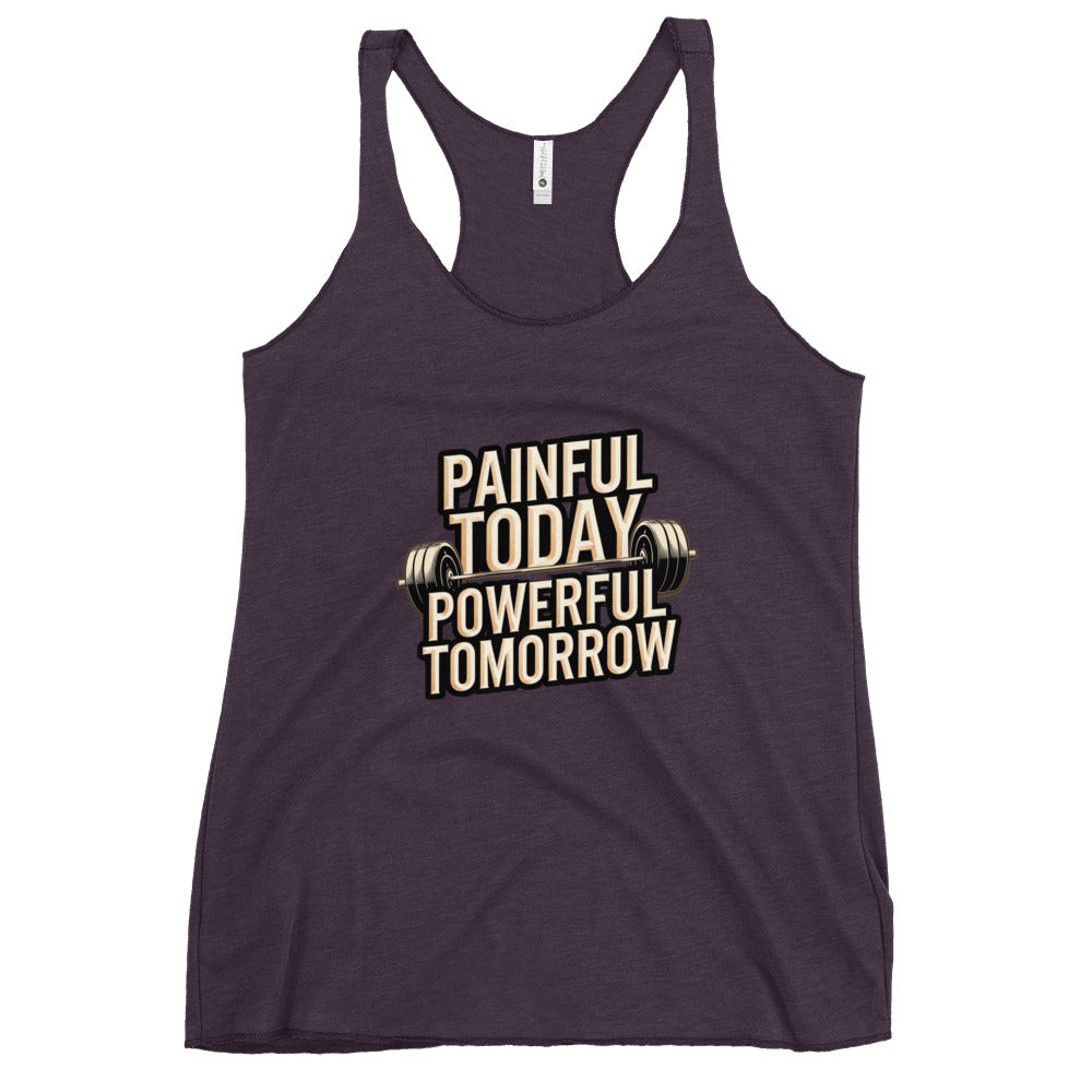 Painful Powerful Women's Racerback Tank