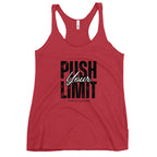 Push your limit Women's Racerback Tank