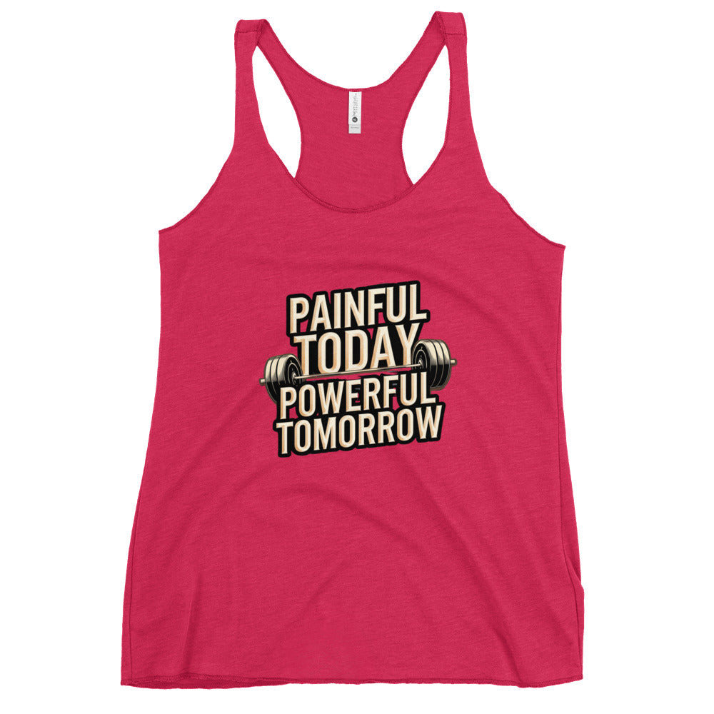 Painful Powerful Women's Racerback Tank