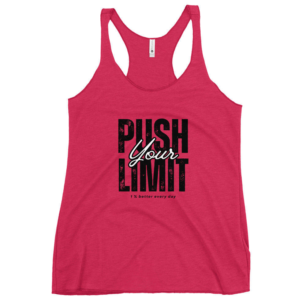 Push your limit Women's Racerback Tank
