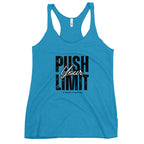 Push your limit Women's Racerback Tank