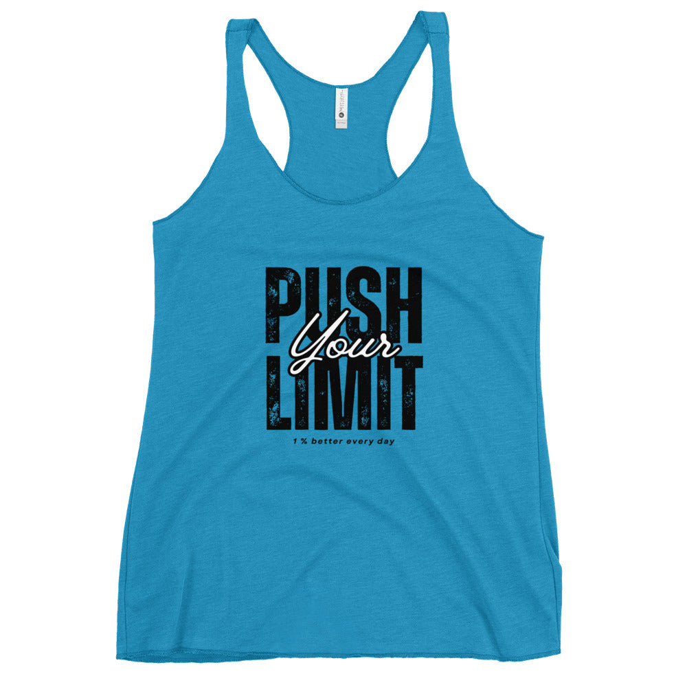 Push your limit Women's Racerback Tank
